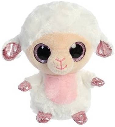 Aurora World Inc 29238 World Yoo Hoo Friends Woolee Lamb Plush Toy 5 White  - 14 cm