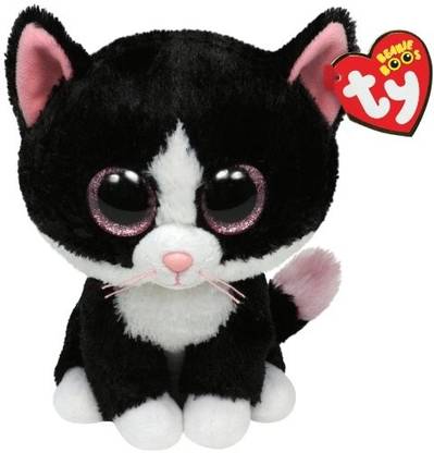 TY Boo Buddies Ty Beanie Boos Buddy Pepper The Cat  - 34 cm