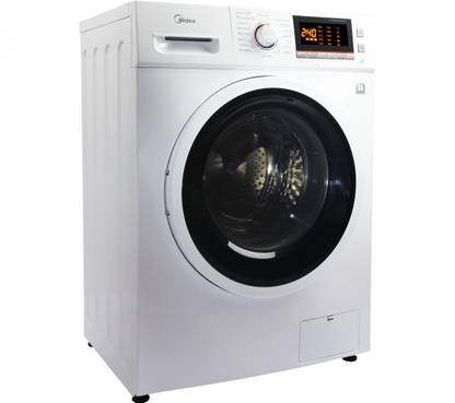 Midea 8.5/6 kg Washer with Dryer Smart Sensor Ready to Wear Clothes with In-built Heater White