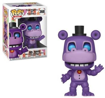Funko Pop Games Mr. Hippo Collectible Figure, Multicolor, Standard