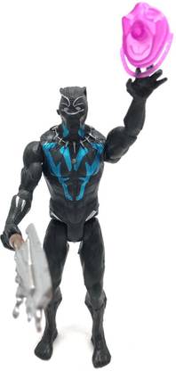 Mubco Marvel Avengers Endgame Black Panther Action Figure | Infinity Stone