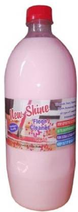 NEW SHINE 1 Liter Rose Floor Cleaner, Fresh
