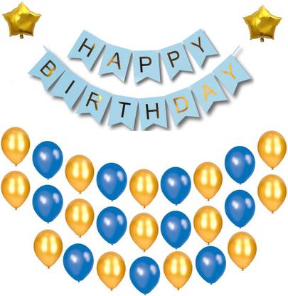Prihit Premium look Birthday decoration for boys birthday party supplies