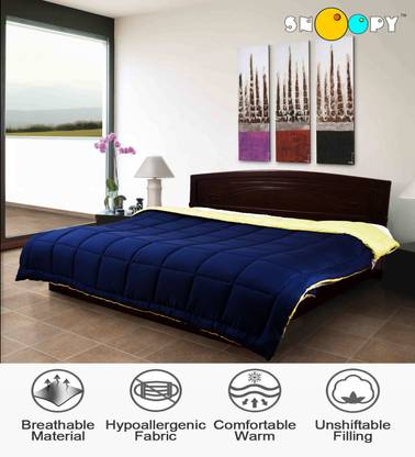 My Snoopy Solid King Comforter for Heavy Winter