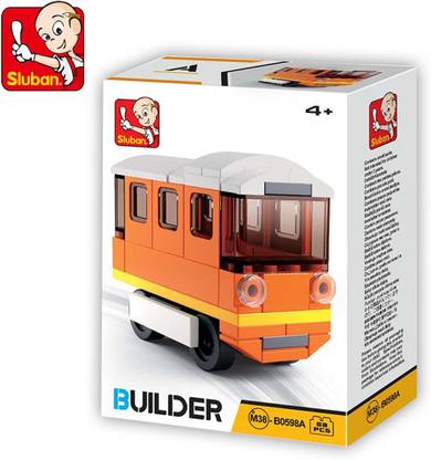 Sluban Builder Building Block Crontsruction M38-B0598C 59 Pcs White