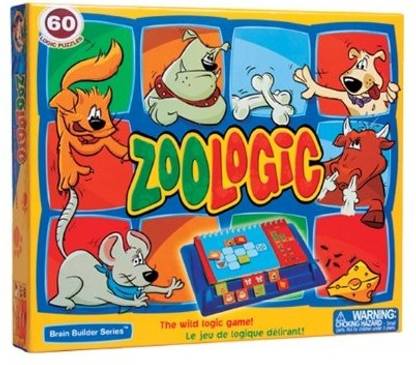 Foxmind Games Zoologic Logic Puzzle Game Educational Board Games