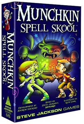 Steve Jackson Games Munchkin Spell Skool Educational Board Games