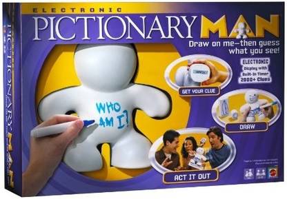 mattel GAMES Electronic Pictionary Man Game Educational Board Games