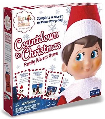 Buffalo Games Elf On The Shelf Countdown To Christmas Educational Board Games