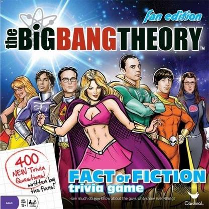 Unknown The Big Bang Theory Trivia Game Fan Edition Educational Board Games