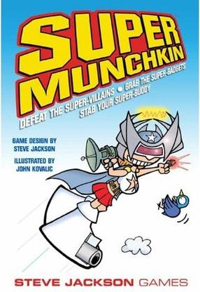 Steve Jackson Games Super Munchkin Strategy & War Board Game