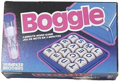 Parker Brothers Boggle Board Game 1992 Edition Word Games