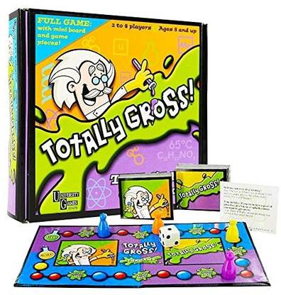 University Games Totally Gross The Game Of Science Travel Edition Party & Fun Board Game