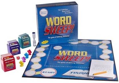 Intellinitiative WebsterS Word Sweep Educational Board Games