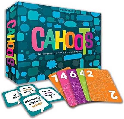 Gamewright Cahoots The Cooperative Hint Sync Game Educational Board Games