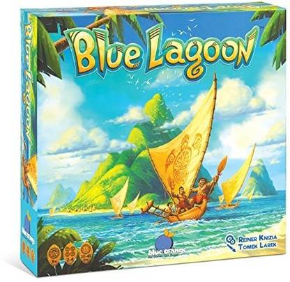 Blue Orange Games Blue Lagoon Strategy Board Game Educational Board Games