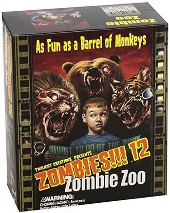 Twilight Creations Zombies 12 Zombies Zoo Educational Board Games