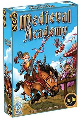 Iello Medieval Academy Board Game Strategy & War Board Game