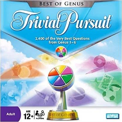 Trivial Pursuit Best Of Genus Edition Board Game Party & Fun Board Game