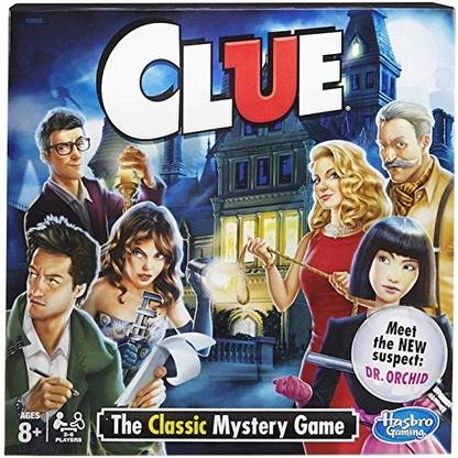 HASBRO GAMING Hasbro Clue Board Game The Classic Mystery Party & Fun Board Game