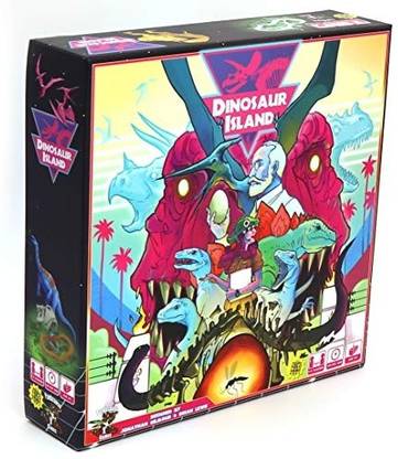Pandasaurus Games Pandasaurus Dinosaur Island Board Games Educational Board Games
