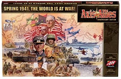 Avalon Hill Axis Allies Anniversary Edition Strategy Board Game Strategy & War Board Game