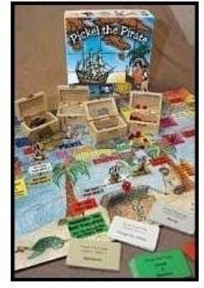 Rick Maxwell Pickel The Pirate Treasure Map To Knowledge Party & Fun Board Game