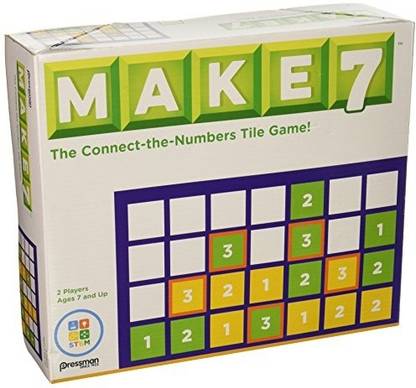 Pressman Make 7 Game Educational Board Games