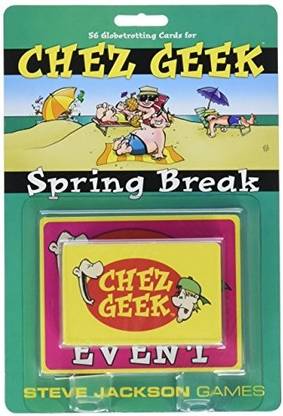 Steve Jackson Games Chez Geek Spring Break Game Party & Fun Board Game