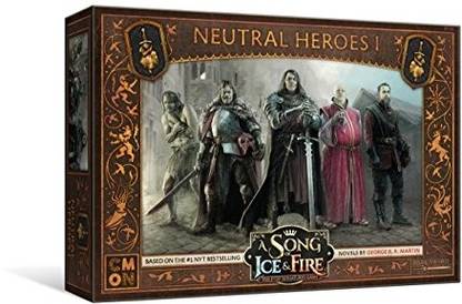 Cmon A Song Of Ice Fire Neutral Heroes 1 Strategy & War Board Game