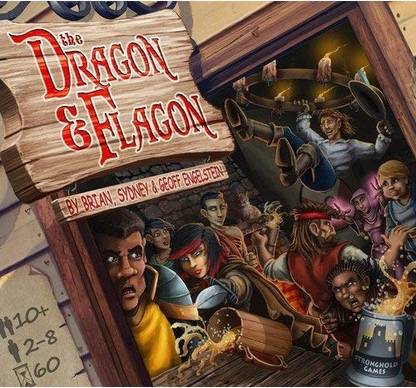 Stronghold Games The Dragon Flagon Board Game Strategy & War Board Game