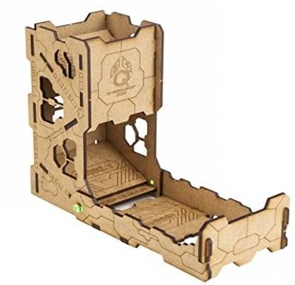 Q Workshop Tech Dice Tower Board Game Educational Board Games