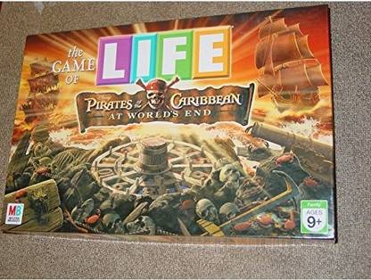 Milton Bradley Pirates Of The Caribbean 3 The Game Of Life Strategy & War Board Game