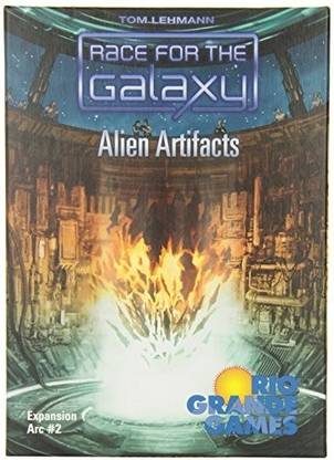 Rio Grande Games Race For The Galaxy Alien Artifacts Strategy & War Board Game