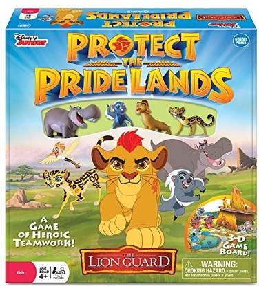 Wonder Forge Disney The Lion Guard Protect The Pride Lands Game Educational Board Games