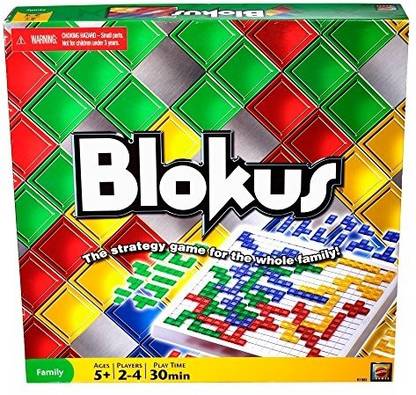 mattel GAMES Blokus Game Amazon Exclusive Strategy & War Board Game