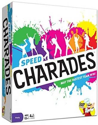 The Game Chef Charades Party Game Speed Charades Board Party & Fun Board Game