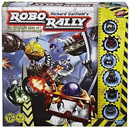HASBRO GAMING Richard GarfieldS Robo Rally Avalon Hill Game Educational Board Games