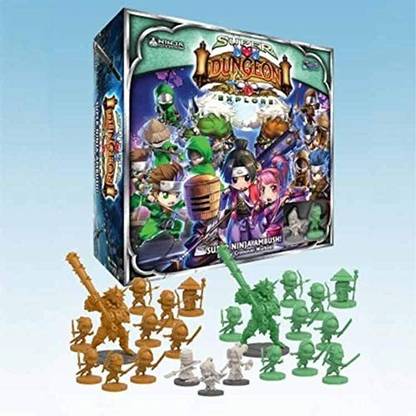 Ninja Division Super Ninja Ambush Deluxe Warband Strategy & War Board Game
