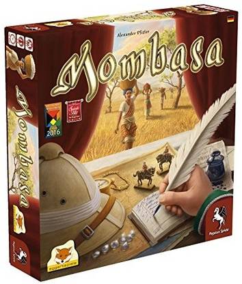 Pegasus Spiele 54562G Mombasa Board Game Strategy & War Board Game