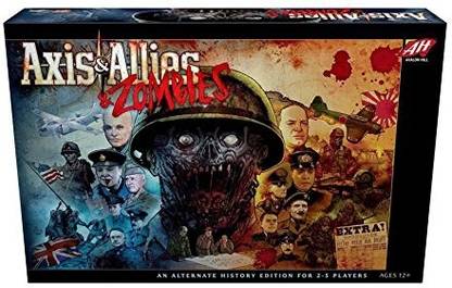 Avalon Hill Axis Allies Zombies Strategy & War Board Game