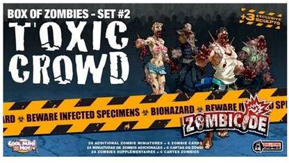 Cmon Zombicide Toxic Crowd Box Of Zombies Strategy & War Board Game