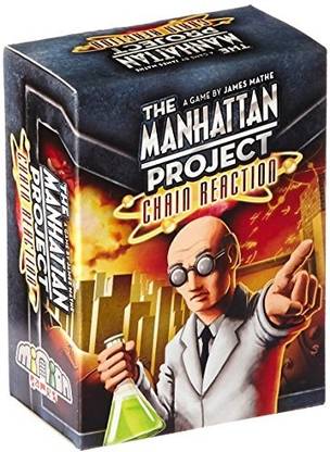Minion Games The Manhattan Project Chain Reaction Board Game Strategy & War Board Game