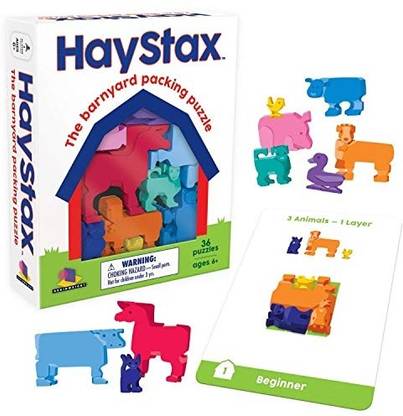 Brainwright Hay Stax The Barnyard Packing Puzzle