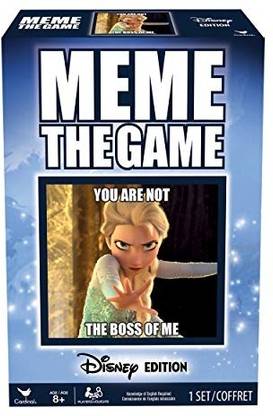 Cardinal 6045362 The Disney Meme Game, Multicolor, One Size Party & Fun Board Game