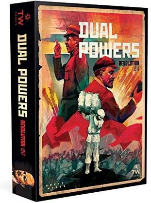 Thunderworks Games Dual Powers Revolution 1917 Game Strategy & War Board Game