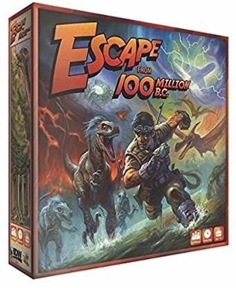 Idw Games Escape From 100 Million B.C. Board Game Strategy & War Board Game