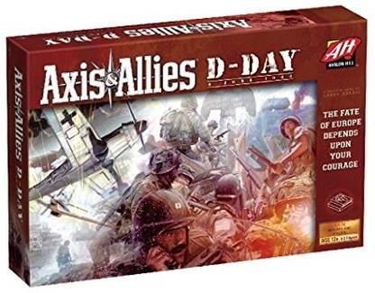 Avalon Hill Axis Allies DDay Game Strategy & War Board Game