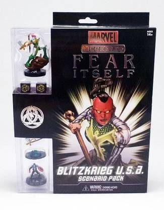 Wizkids Marvel Heroclix Fear Itself Blitzkrieg U.S.A. By Strategy & War Board Game