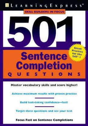 501 Sentence Completion Questi
